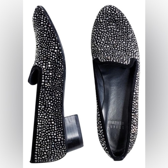 ❌SOLD❌Stuart weitzman studded suede loafer - 7.5 - Picture 6 of 7